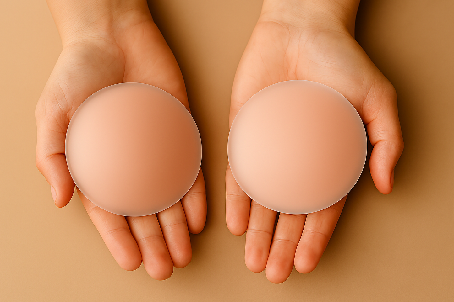 Cache-tétons Oops Covers™ pour peaux claires – paire de caches réutilisables effet seconde peau, invisibles sous les vêtements, adaptés aux peaux claires.